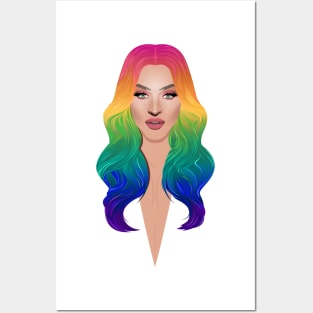 Pabllo Vittar drag queen from Brazil Posters and Art